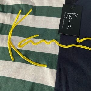 Men’s green red and blue t shirt new